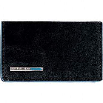 Чехол для визитных карт PIQUADRO BLUE SQUARE PP1263B2/N (черный) Чехол для визитных карт PIQUADRO BLUE SQUARE PP1263B2/N (черный)