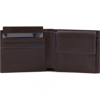 Кошелек мужской PIQUADRO BLUE SQUARE REVAMP PU4188B2VR/MO коричневый