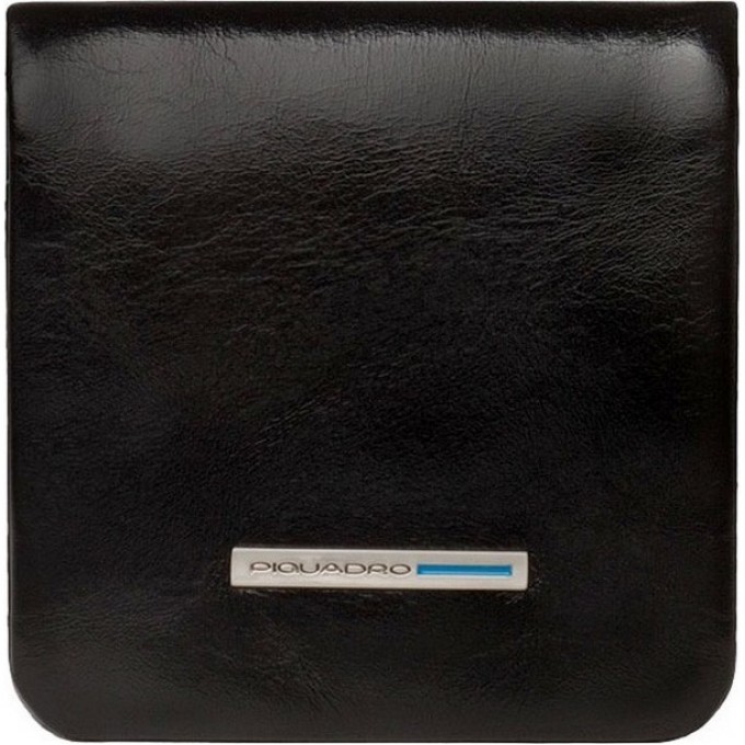 Монетница PIQUADRO BLUE SQUARE (черный) PU2636B2/N