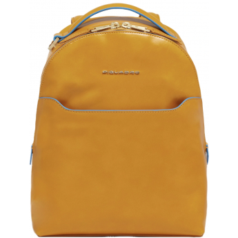 Рюкзак женский PIQUADRO BLUE SQUARE CA6677B2/G горчичный кожа