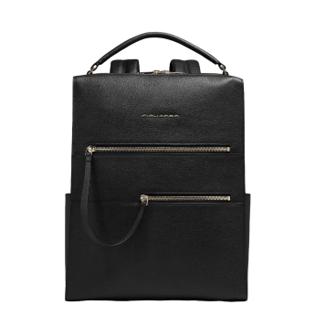 Рюкзак женский PIQUADRO PATRICIA CA6839W140BM/N черный кожа Рюкзак женский PIQUADRO PATRICIA CA6839W140BM/N черный кожа