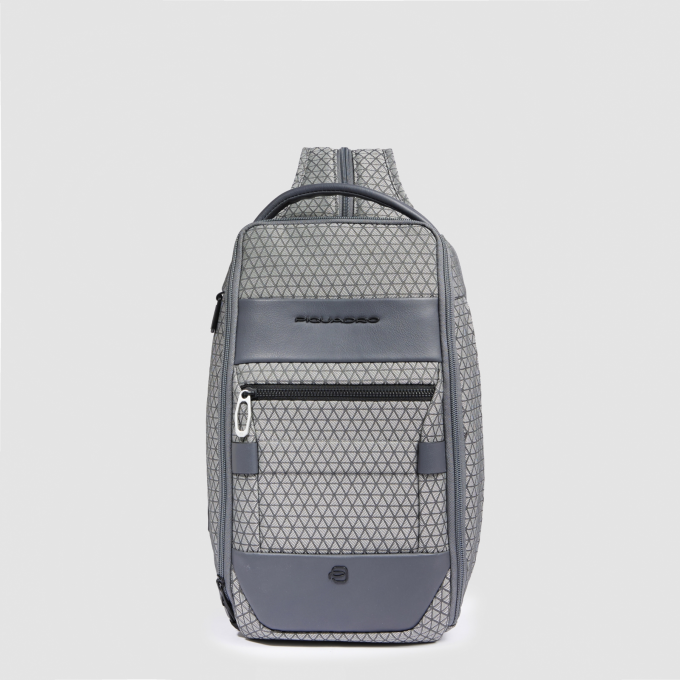 Рюкзак слинг мужской PIQUADRO HEX серый CA6826W139/GR
