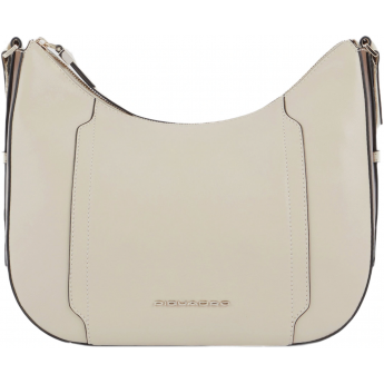 Сумка женская PIQUADRO CIRCLE BD6657W92/BECU бежевая/кофейная натуральная кожа Сумка женская PIQUADRO CIRCLE BD6657W92/BECU бежевая/кофейная натуральная кожа