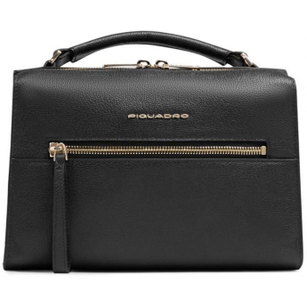 Сумка женская PIQUADRO PATRICIA BD6954W140/N черная натуральная кожа Сумка женская PIQUADRO PATRICIA BD6954W140/N черная натуральная кожа